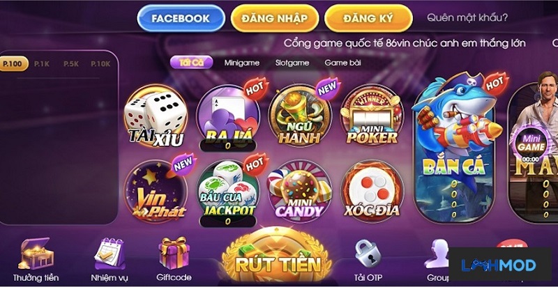 SAM86 - Lộc về ào ào cùng game bài Sam86 - Link vào Sam86