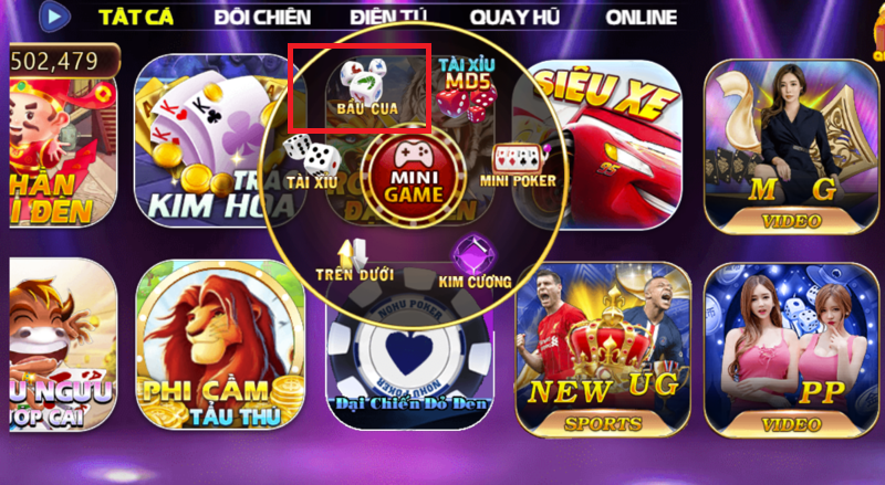 Bầu cua mini 68 game bài - Tuyệt chiêu phá đảo game cực đỉnh